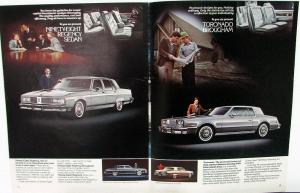 1982 Oldsmobile Cutlass Omega Toronado 98 Delta 88 Cruiser Sales Brochure Orig