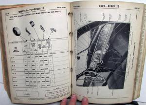 1936 1937 1938 1939 1940 1941 1942 Desoto Parts Book Manual Car Original Mopar