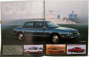 1986 Oldsmobile  Calais Firenza Cutlass Ciera 88 98 Toronado Sales Brochure Orig