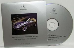 2004 Mercedes-Benz Press Kit S-Class E-Class SLK SLR McLaren