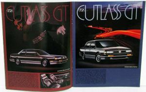 1987 Oldsmobile  Calais Firenza Cutlass Ciera 88 98 Toronado Sales Brochure Orig