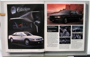 1989 Oldsmobile Cutlass Trofeo Toronado Tour Sedan 98 88 Cruiser Sales Brochure