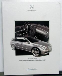 2004 Mercedes-Benz North American International Auto Show Press Kit