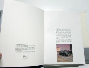 1981 Rolls Royce Press Kit - Silver Spirit & Spur