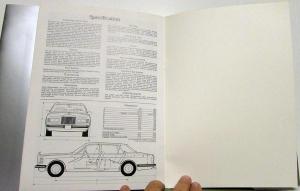 1981 Rolls Royce Press Kit - Silver Spirit & Spur