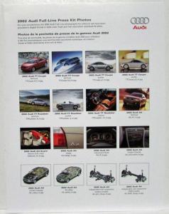 2001 Audi Press Kit