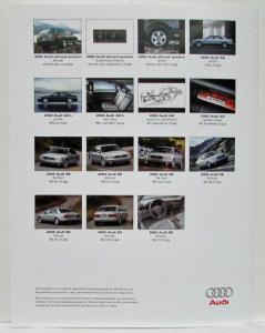 2001 Audi Press Kit
