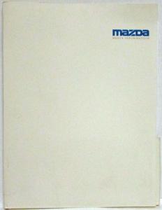 1997 Mazda Press Kit - Miata MX-5 Millenia MX-6 MPV Protege 626 B-Series