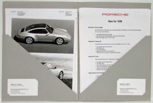 1996 Porsche 911 Press Kit - Carrera Targa 4S Turbo