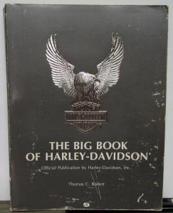 Big Book of Harley Davidson Motorcycle Official Pub Ref Book by T  Bolfert