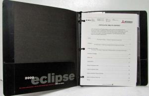 2000 Mitsubishi Eclipse Press Kit