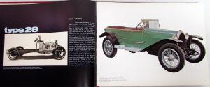 Bugatti Reference Book By Hugh Conway & Jacques Greilsamer French & English Text