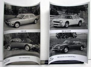 1994 Jaguar Press Kit XJS XJ6 XJ12