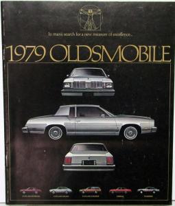 1979 Oldsmobile Cutlass Omega Starfire Sales Brochure Original