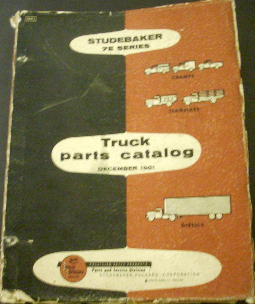 1962 Studebaker 7E Series Truck Parts Catalog Book Gas Diesel 62 Original Dealer