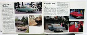 1966 Chevrolet Chevelle 300 Super Sport Malibu Wagons Color Brochure Revised R1