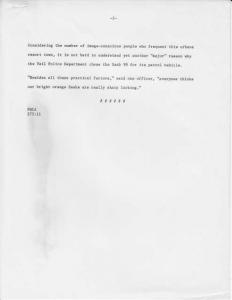 1973 Saab 99 Press Photo and Releases 0042 - Vail Police