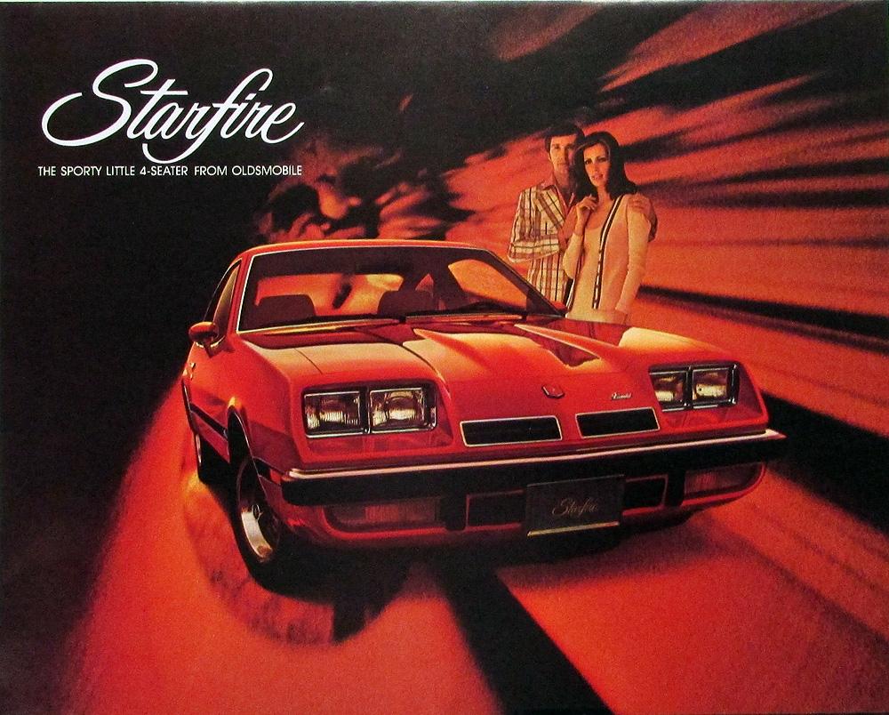 1976 Oldsmobile Starfire Supercoupe Sales Folder Features Options Specs Orig