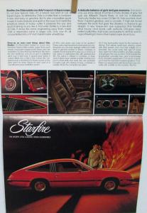 1976 Oldsmobile Starfire Supercoupe Sales Folder Features Options Specs Orig