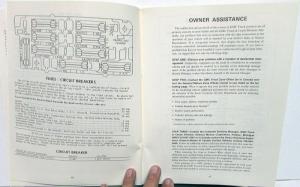 1974 GMC Motor Home Chassis Owners & Drivers Manual RV Care & Op Instructions