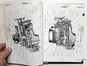 1959 1960 Studebaker Lark VI VIII Hawk 6 & 8 Chassis Parts Catalog Book 59 60