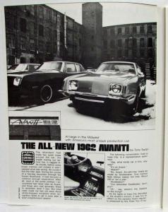 1976 Avanti II Motor Trend Article Reprint