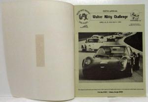 1982 Walter Mitty Challenge Publication - Road Atlanta