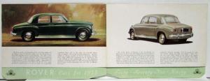 1955 Rover Sales Brochure 60 75 90
