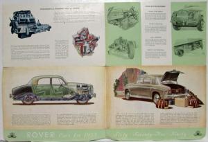 1955 Rover Sales Brochure 60 75 90