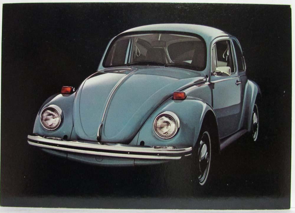 1973 Volkswagen Beetle Postcard