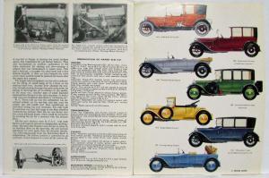 1966 Profile Publication Booklet on The 40/50 Napier Cars of the 1920s
