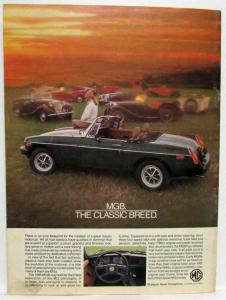 1981 MG Magazine Official Publication for Enthusiasts No 6 Spring w/ Art Reprint