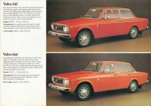 1973 Volvo Sales Brochure - 142 144 145 164E 1800ES