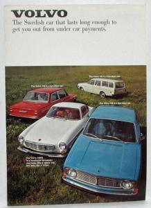 1969 Volvo Spec Sheet - 142S 144S 145S 1800S