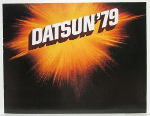 1979 Datsun Full Line Sales Brochure 210 F-10 200-SX 510 810 280-ZX 620 Trucks