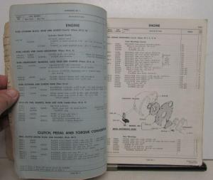 1959 Studebaker Lark VI VIII Silver Hawk Chassis Parts Catalog Book 59
