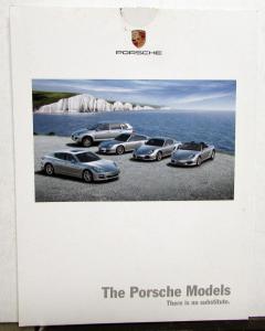 2009 Porsche Full Line Sales Folder Brochure Panamera 911 Cayman Boxster Cayenne