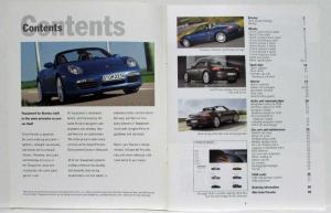 2007 Porsche Boxster Tequipment Accessories Sales Brochure