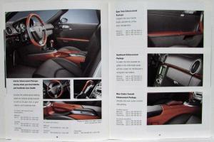 2007 Porsche Boxster Tequipment Accessories Sales Brochure