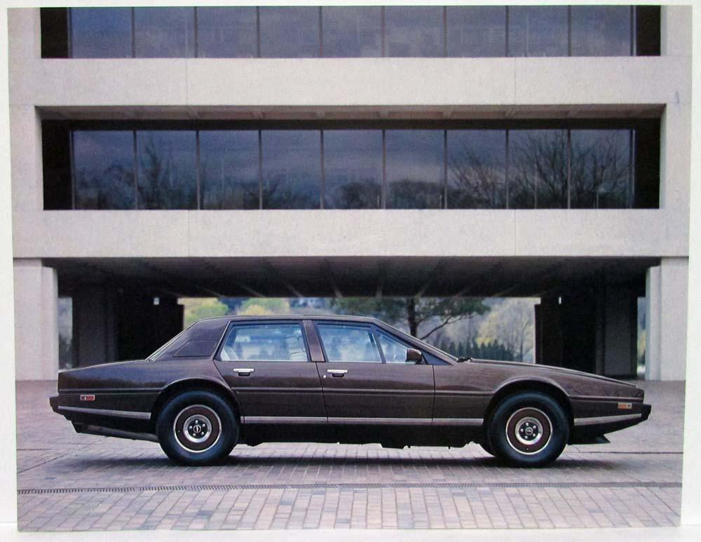1982 Aston Martin Lagonda Spec Sheet
