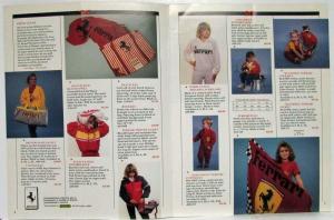 1988 Ferrari and Maserati Gifts and Accessories Mail Order Catalog from FAF