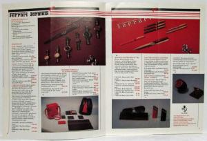 1988 Ferrari and Maserati Gifts and Accessories Mail Order Catalog from FAF