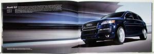 2008 Audi Full Line Sales Brochure - R8 TT A5 S5 A3 A4 A6 A8 Q7 S4 S6 S8 RS 4