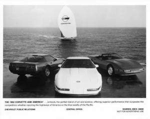 1992 Chevrolet Corvette Press Photo 0042 - Americas Cup