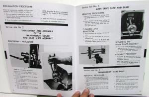 1953 Ford Model NAA Tractor Service Shop Manual Golden Jubilee Repair New Repro