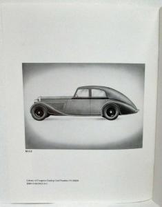 1905-1965 Rolls-Royce and Bentley Sales Literature Brochure