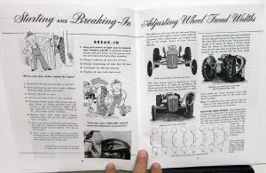 1948-1951 Ferguson To-20 Tractor Owners Manual Operation Care Maintenance Repro