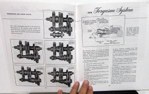 1948-1951 Ferguson To-20 Tractor Owners Manual Operation Care Maintenance Repro