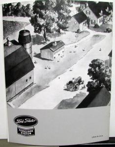 1939-1955 Ford Tractor Ferguson Hitch Implement Owners Manual 2N 9N 8N NAA