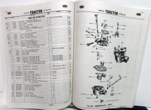 1953-59 Ford Tractor Master Parts Catalog Book NAA 501 600 700 800 900 1801 New
